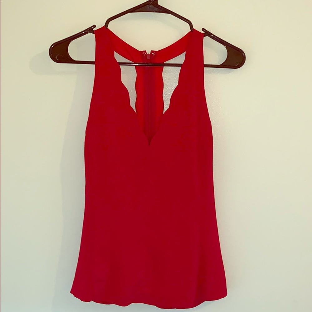 Red Halter Top